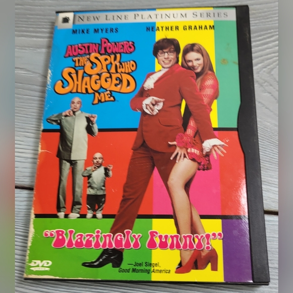Austin Powers: The Spy Who Shagged Me  Original DVD Release Old School Packaging - Picture 7 of 8
